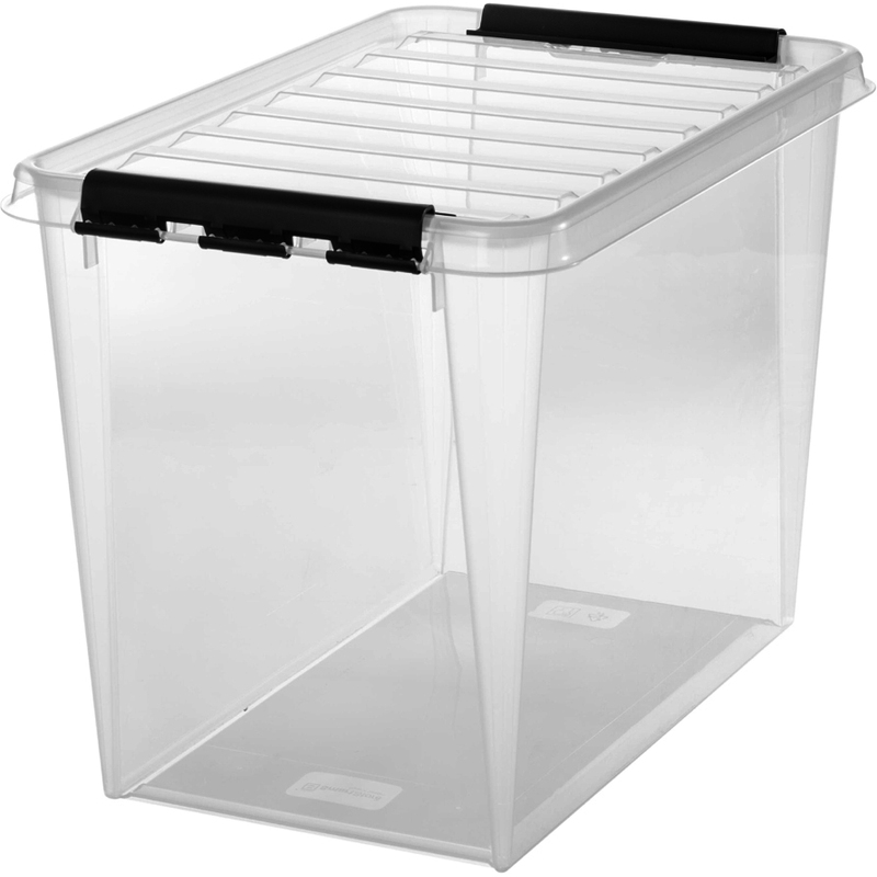 Caisse en plastique rectangulaire Classic 66l, 59x39x43 cm