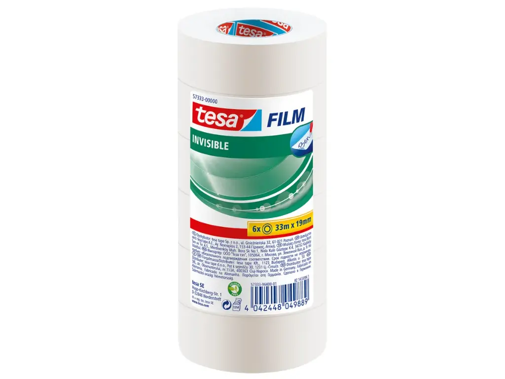Tesafilm matt-unsichtbar tesa® 33m : 19 mm (6 pces)