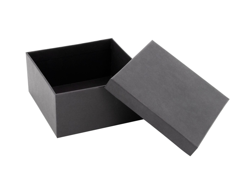 Boîte en carton noir 102 x 102 x 50 mm 