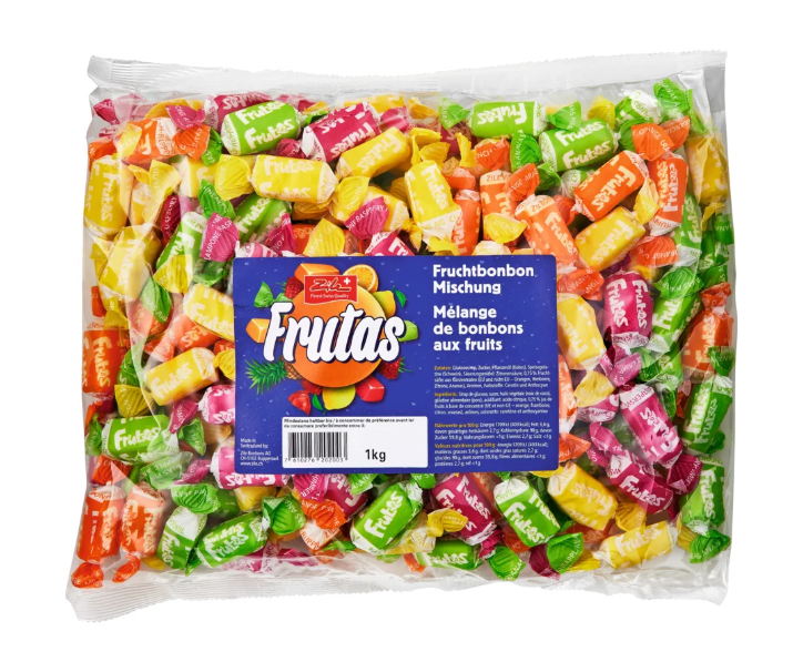 Frutas, bonbons aux fruits