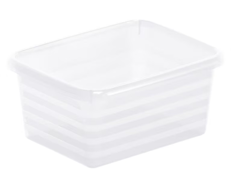Corbeille LINUS A7 transparent