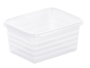 Corbeille LINUS A7 transparent