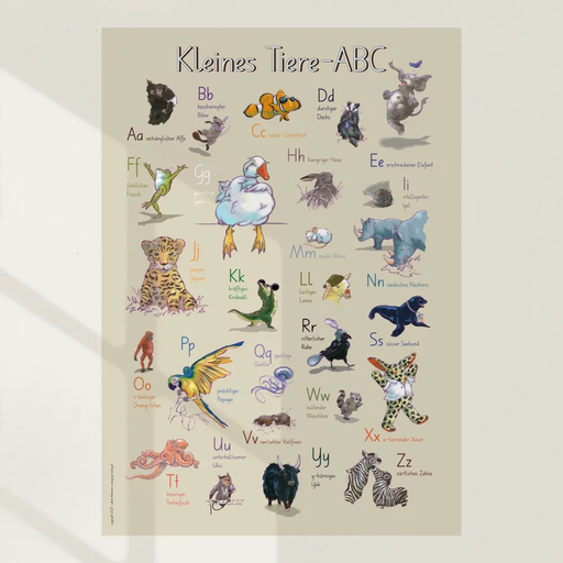 [52132] Kleines Tiere-ABC Karten (Piep Verlag)