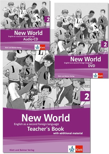 [44642] New World 2, Teacher's Pack: Teacher's Book und Audio-CD  (Ausgabe 2014)