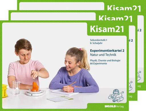 [50828] Kisam 21 - Experimentierkartei 2 - 3er-Set