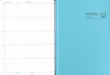 [40191.A] Unterrichtsheft, Ausgabe A (5-Tagewoche)