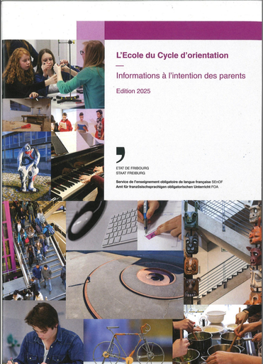 [10641] Brochure d'information L' Ecole du Cycle d'orientation Edition 2025