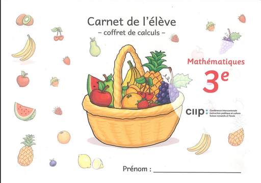 [12134] Mathématiques 3e Carnet de calcul (élève)