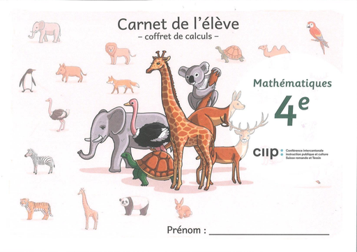 [12236] Mathématiques 4e carnet calculs/élève