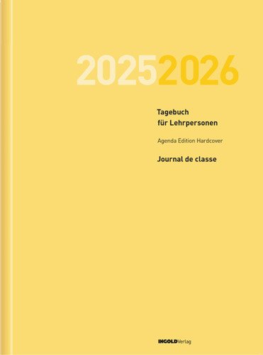 [69.195] Agenda Edition Hardcover Ingold 2025/2026