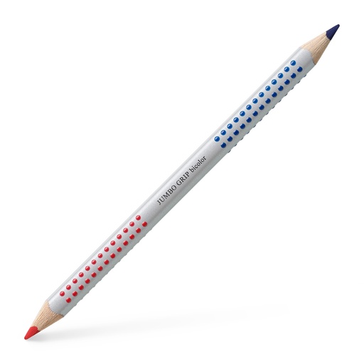 [91.159] Zweifarbstift Faber-Castell Jumbo Grip rot-blau