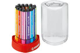 [91.629] Feutres Stabilo Trio Scribbi, assortiment 12 couleurs «set-table»