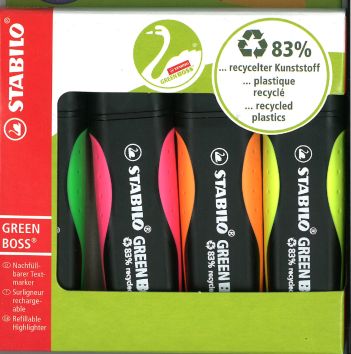 Textmarker Stabilo Boss, Sortiment