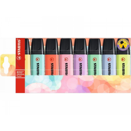 Textmarker Stabilo Boss Pastell Sortiment