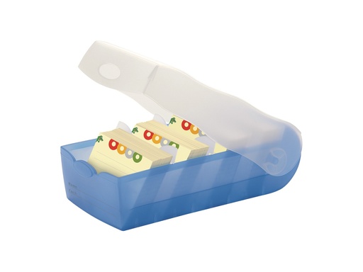 [68.401] Karteikartenbox blau für A7-Karteikarten HAN