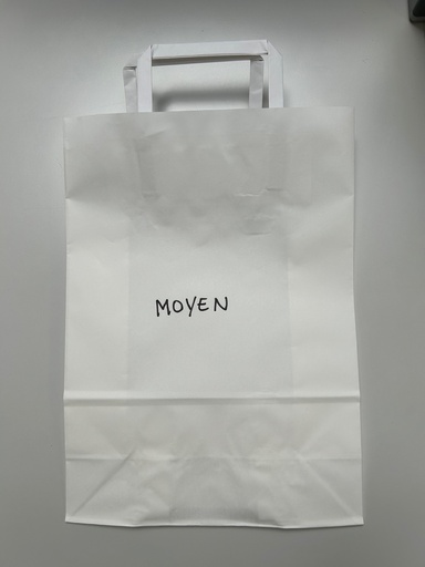 Papiertasche weiss