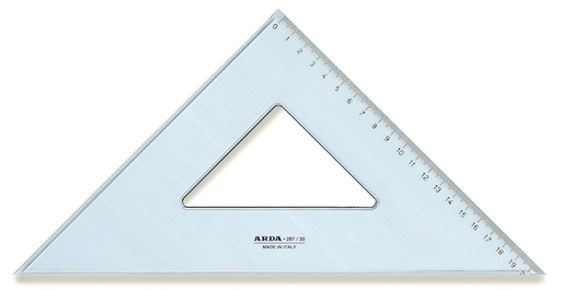 [69.123] Equerre 45° - 30 cm