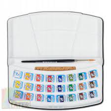 Aquarelle en godets van Gogh + 1 bloc