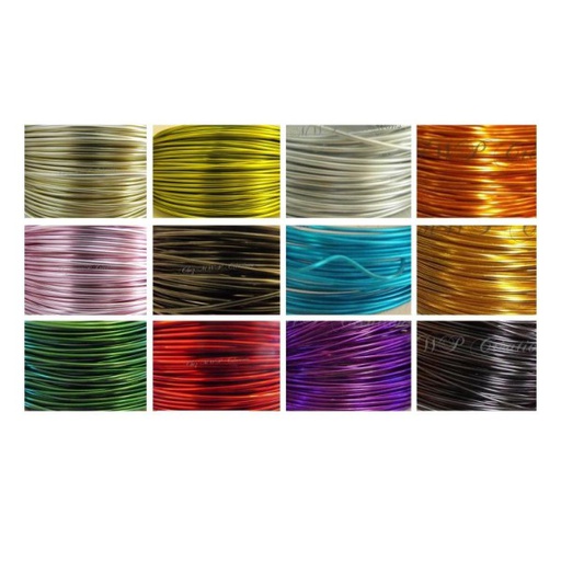 Fil en aluminium ø 2 mm 5 m