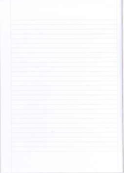 [65.309.A4] Cahier A4 ligné 8 mm margé 24 flles (10 pièces)