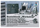Bloc de bricolage 300 g/m2, 24 x 34 cm 18 fles assorties