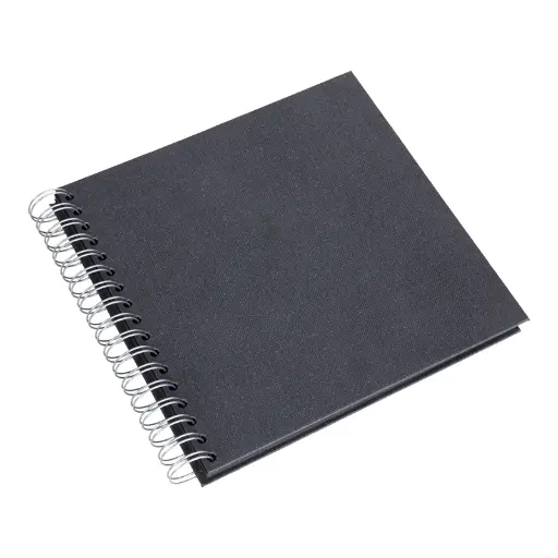 [94.223] Nordiska Album à spirales gris 24.5 x 22 cm