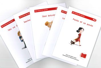 [11416] Des livres en rayon: Série rouge (2017) Set de 5 pièces
