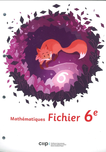 [12415] Mathématiques 6e, fichier élève avec une fiche pré-découpée  (CATARO 022452)