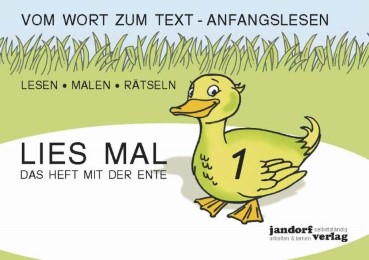 [CS978-3-939965-88-6] Lies mal 1 - Das Heft mit der Ente (in Grossbuchstaben)
