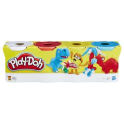 [82.120] Pâte à modeler Play-Doh 4 pots couleurs de bases
