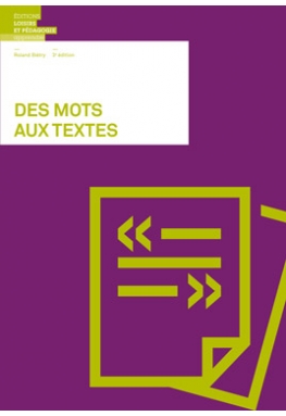 [978-2-606-00999-1] Des mots aux textes