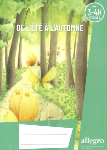 [24325] Allegro Série 1 Menu FR-VS 3-4H pack de 4 brochures - élève