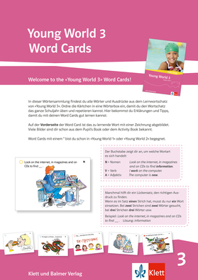 [978-3-264-84326-2] Young World 3. Word Cards