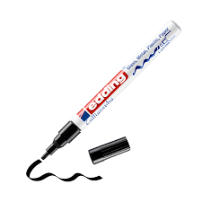 [86.753.1] Marqueurs edding 753 noir 10 pces