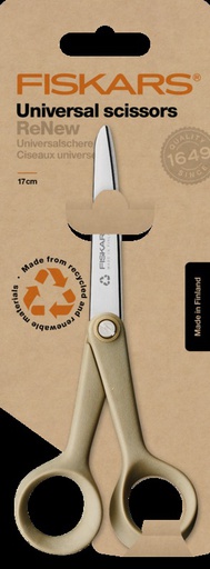 [74.117.53] Ciseaux Fiskars 17 cm pour droitier en matière recyclé