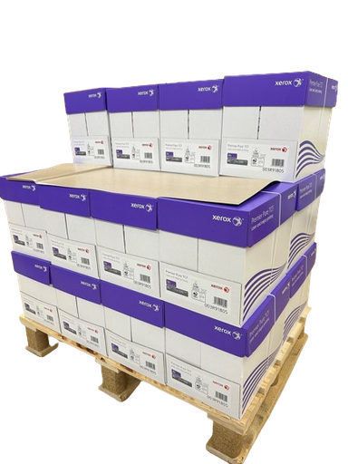 [DS62.105.11] ​​Papier photocopies A4 blanc 80 g/m2 Xerox Premier TCF (1/2 palette de 50'000 feuilles)