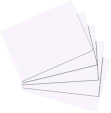[68.114.5] Karteikarten A6 weiss (200 Blatt)
