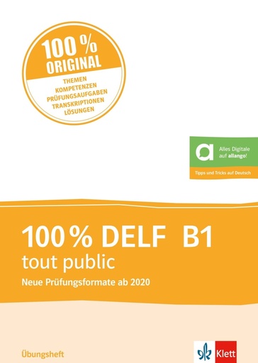 [CS978-3-12-529794-4] 100% DELF B1 tout public. Übungsheft