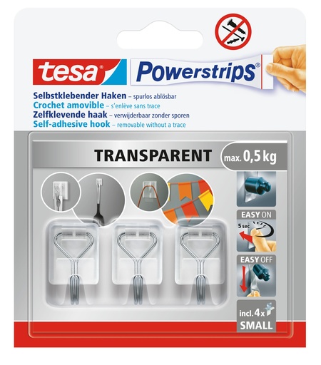 [68.488] Powerstrips tesa® 3 abnehmbare Haken