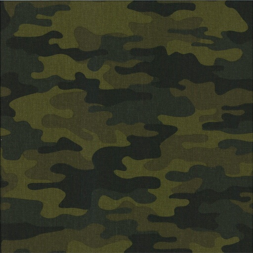 [71.155.127] Jeans Militär bedruckt Breite 145 cm  
