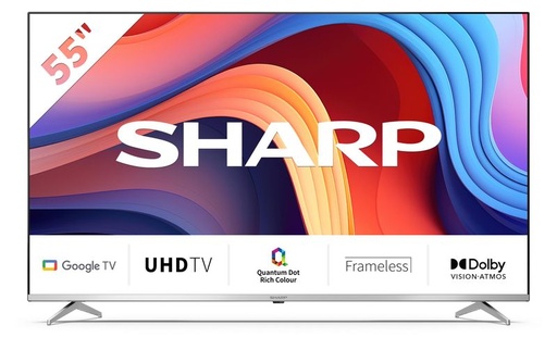 [60.309] Ecran Sharp TV 55GP6260E 55", 3840 x 2160 (Ultra HD 4K), QLED
