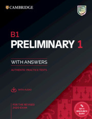 [CS978-1-10-867641-3] B1 Preliminary 1 Student Book with answers and audio