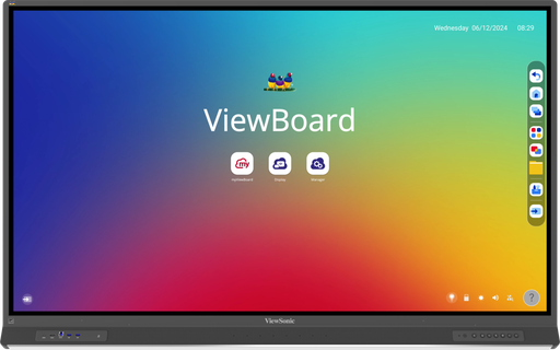 Ecran tactile ViewSonic IFP8653 4K UHD 