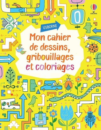 [28169] Mon cahier de gribouillages et coloriages