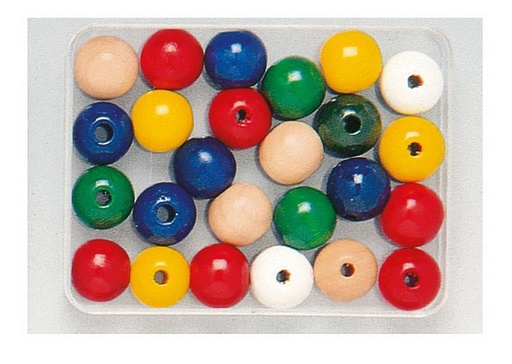 Perles en bois ø 10 mm  