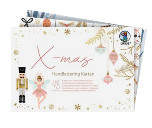 [94.227] ​​48 cartes, assorties en 16 différents motifs 300 gm2 16.8 x 11.6cm