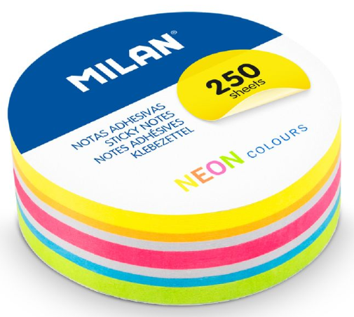 [68.205] ​Feuilles adhésives rondes de 67 mm, assortiment 400 feuilles