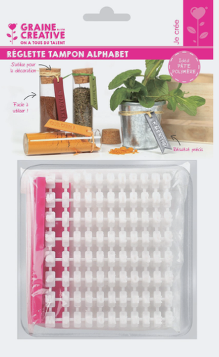 [82.050] Réglette tampon alphabet- set