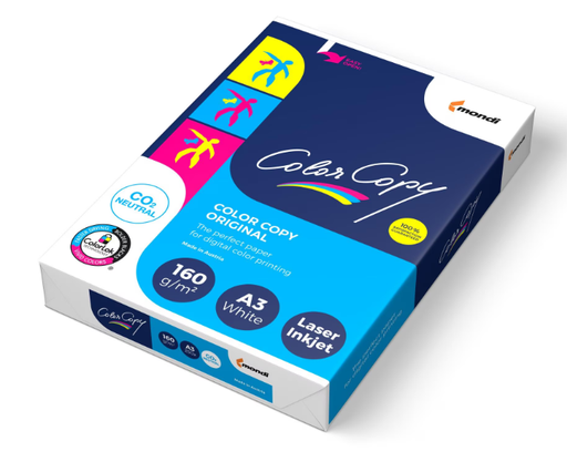 [CS1152943]  Fotokopierpapier A3 160 gm2 super weiss (Paket zu 250 Blatt)