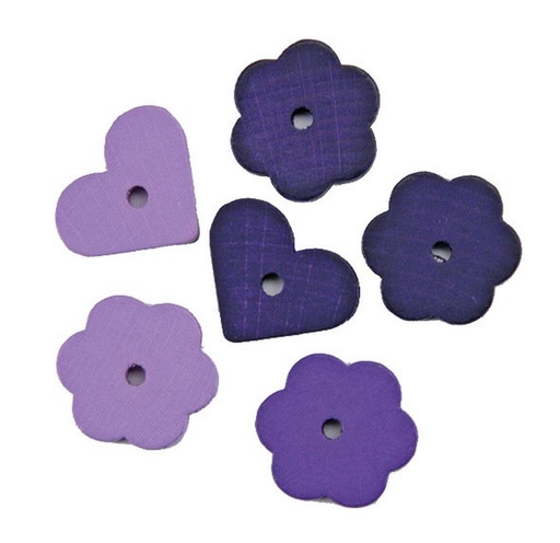 Perles en bois ø 28 mm 